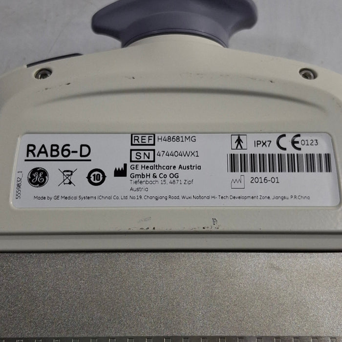 GE Healthcare GE Healthcare RAB6-D Convex Transducer Ultrasound Probes reLink Medical