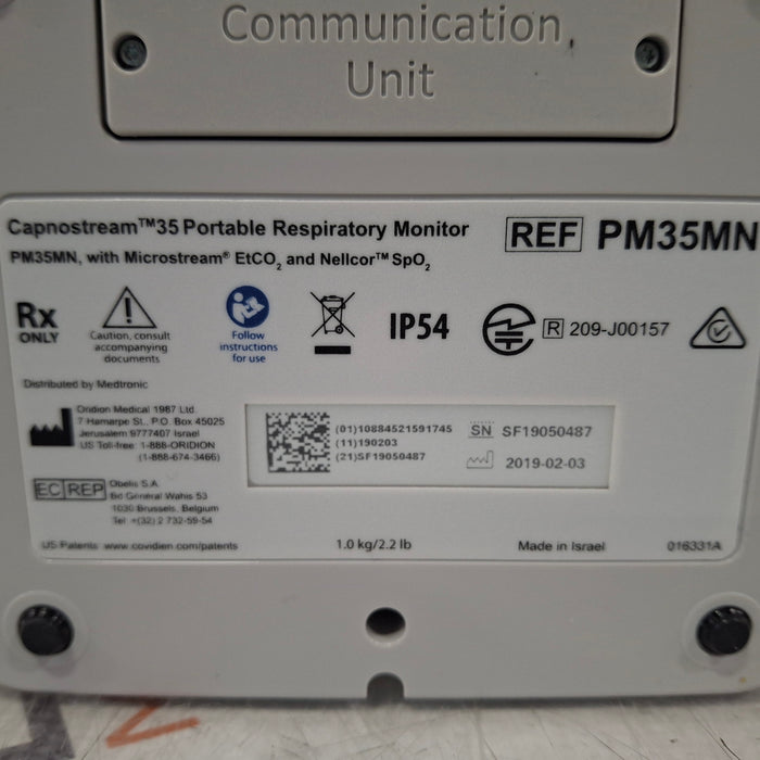 Medtronic Capnostream 35 Portable Respiratory Monitor