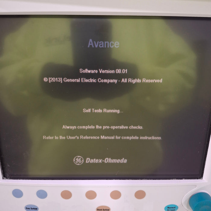 GE Healthcare S/5 Avance Anesthesia System