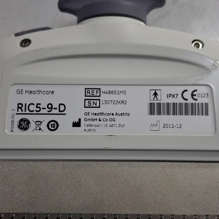 GE Healthcare RIC5-9-D Micro Convex Transducer