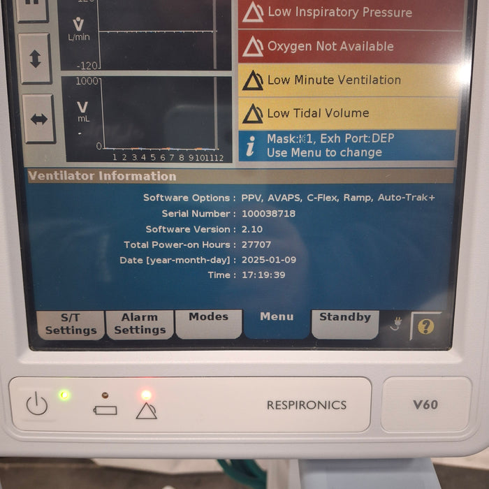 Philips Respironics V60 BiPAP Ventilator