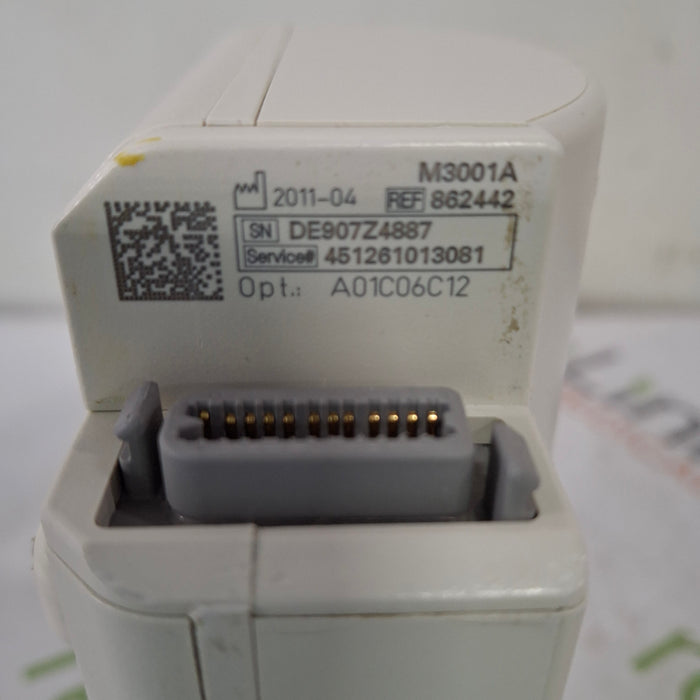 Philips M3001A-A01C06C12 Fast SpO2, NIBP, 12 lead ECG, Temp, IBP MMS Module