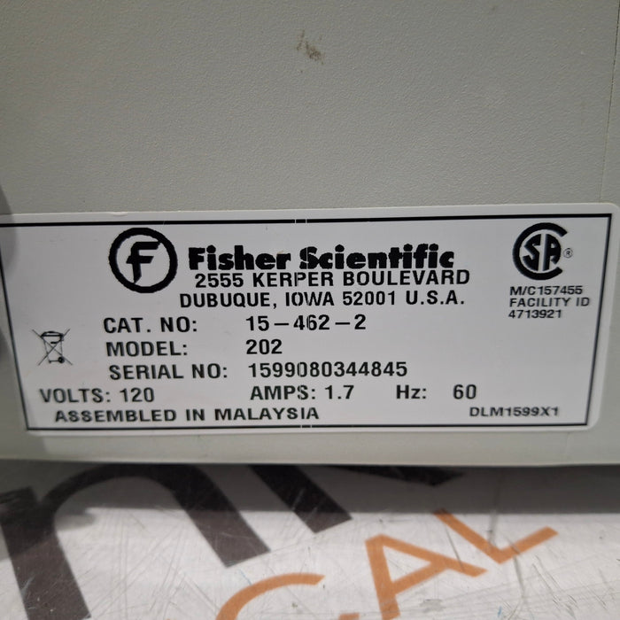 Fisher Scientific Isotemp 202 Heated Water Bath