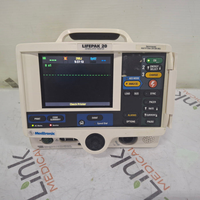 Physio-Control LifePak 20 Defib