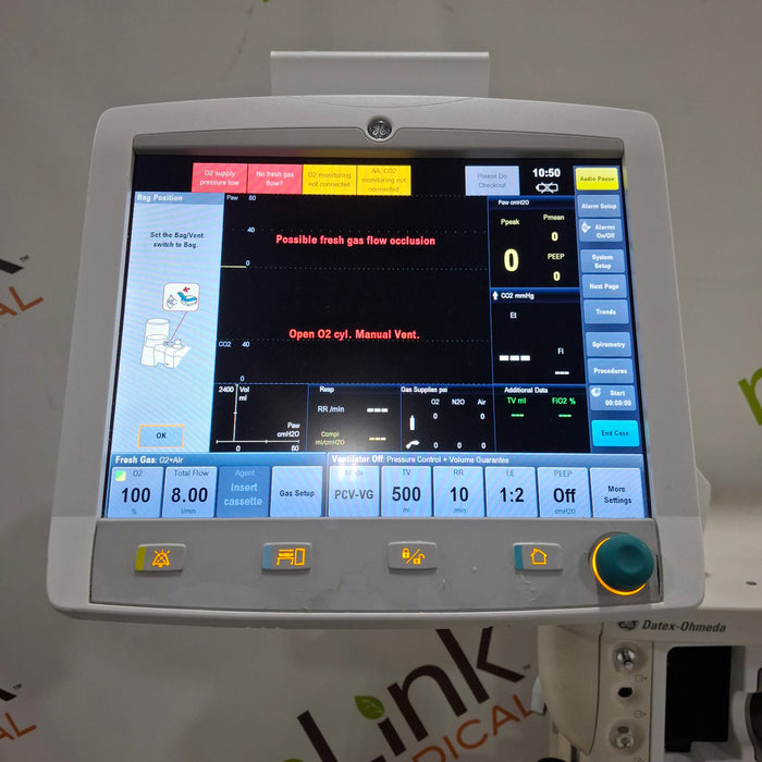Datex-Ohmeda Aisys Anesthesia Unit