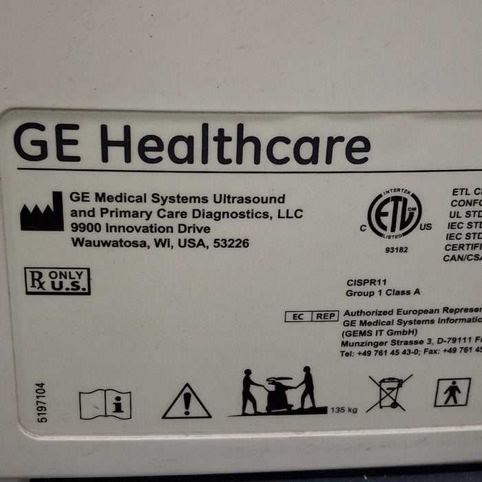 GE Healthcare Logiq E9 Ultrasound