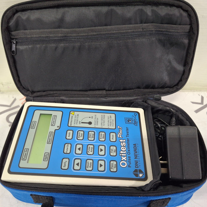 Dynatech DNI Nevada Oxitest Plus 7 Pulse Oximeter Tester Analyzer