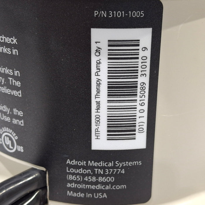 Adroit Medical Systems Adroit Medical Systems HTP-1500 Heat Therapy Pump Fitness and Rehab Equipment reLink Medical