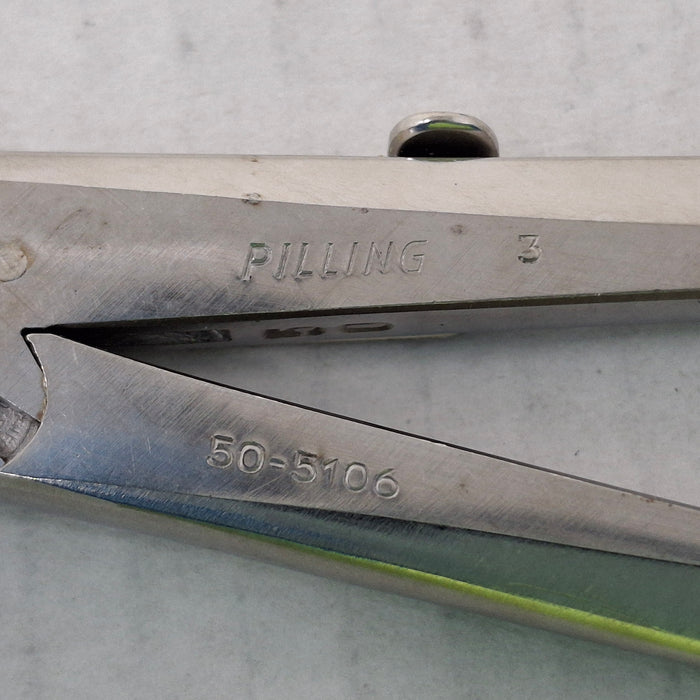 Pilling Surgical Pilling Surgical 50-5106 Angled Jackson Laryngeal Cup Forceps Surgical Instruments reLink Medical