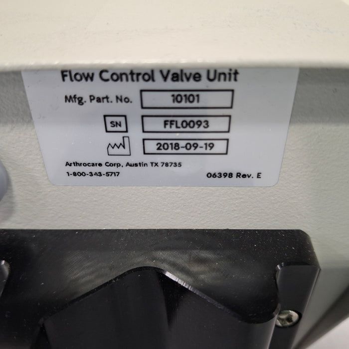 ArthroCare Corporation Coblator II Flow Control Valve Unit