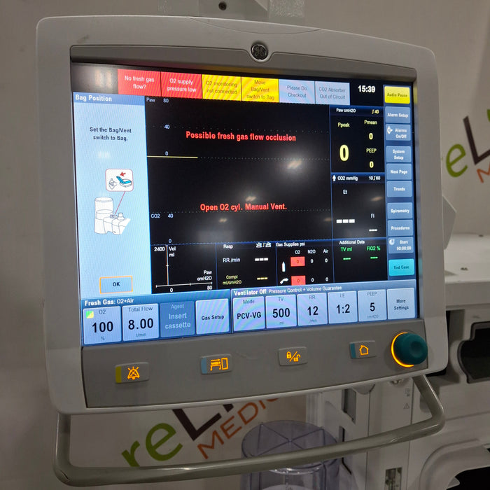 Datex-Ohmeda Aisys Anesthesia Unit