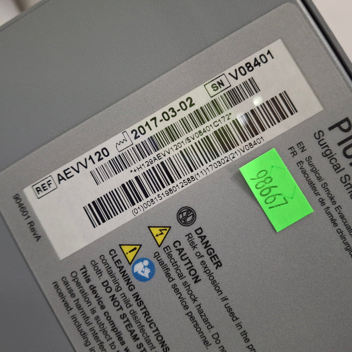 Zimmer Zimmer PlumeVac AEVV120 Surgical Smoke Evacuator Surgical Equipment reLink Medical