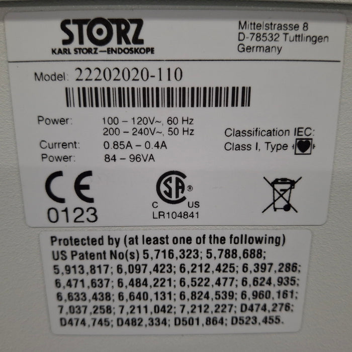 Karl Storz Image 1 Pure HD 222020 20 Video Endoscopy System