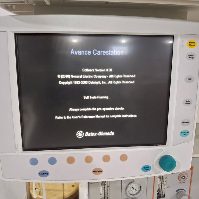 GE Healthcare S/5 Avance Anesthesia System