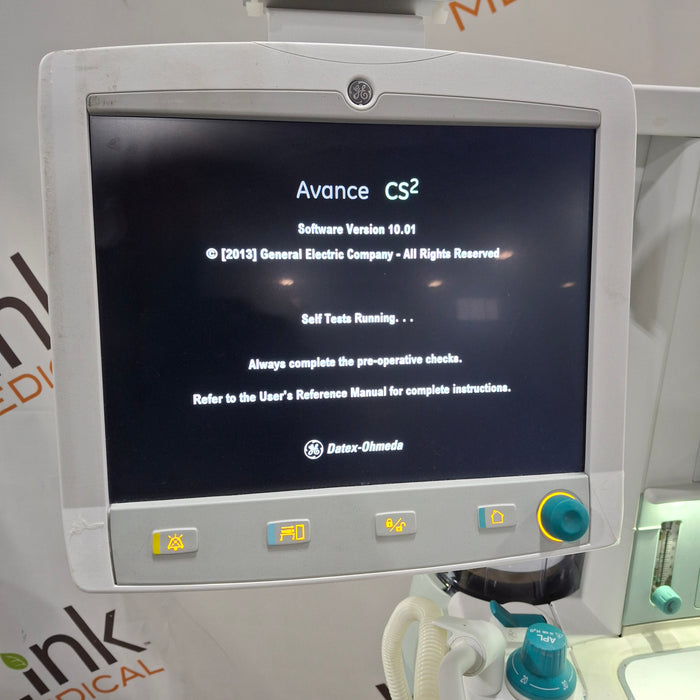 GE Healthcare Avance CS2 Anesthesia Machine