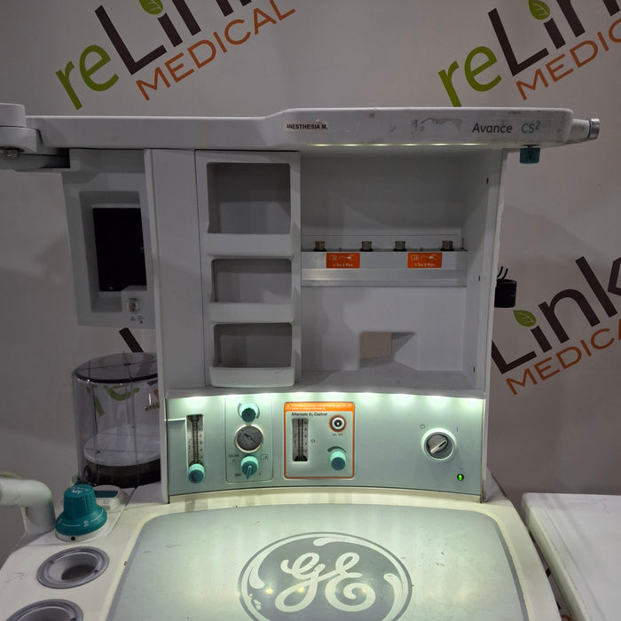 GE Healthcare Avance CS2 Anesthesia Machine