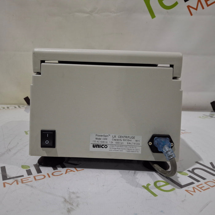 Unico C856 PowerSpin LX Centrifuge