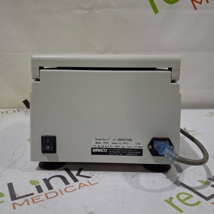 Unico C856 PowerSpin LX Centrifuge