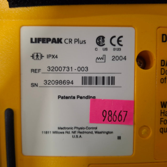 Medtronic Medtronic LifePak CR Plus Defibrillator Defibrillators reLink Medical