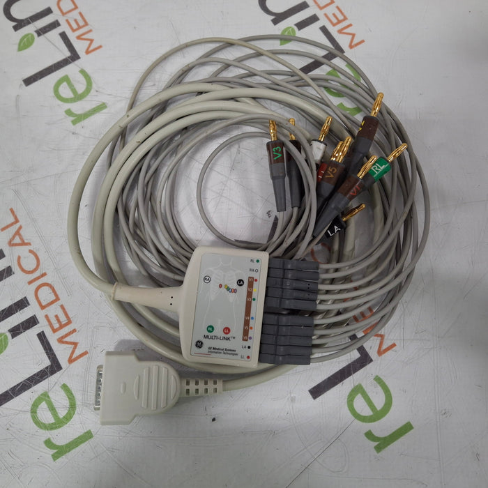 GE Healthcare GE Healthcare Multi-Link ECG Cable Module Cardiology reLink Medical