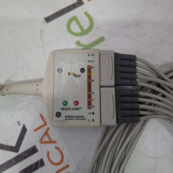 GE Healthcare GE Healthcare Multi-Link ECG Cable Module Cardiology reLink Medical