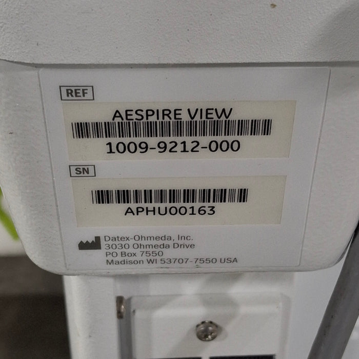 GE Healthcare Aespire View Anesthesia System