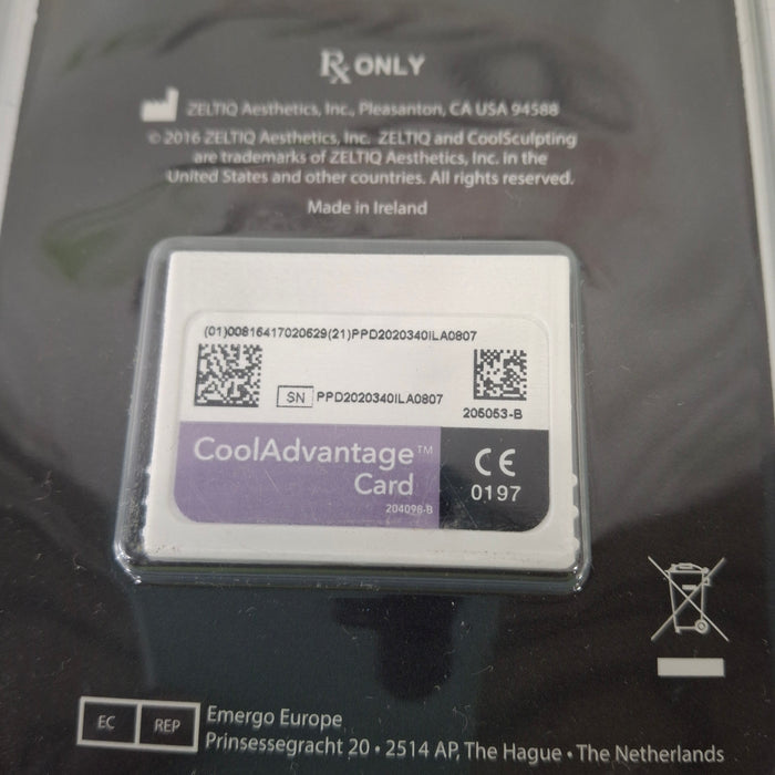 Zeltiq CoolSculpting CoolAdvantage Card
