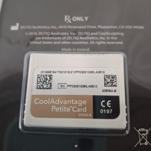Zeltiq Zeltiq CoolSculpting CoolAdvantage Petite Card Lasers reLink Medical