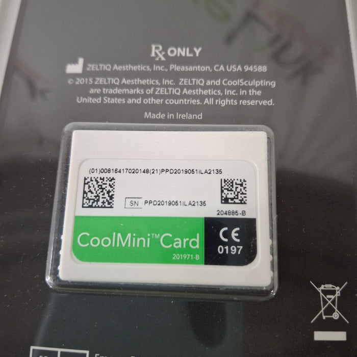 Zeltiq CoolSculpting CoolMini Card