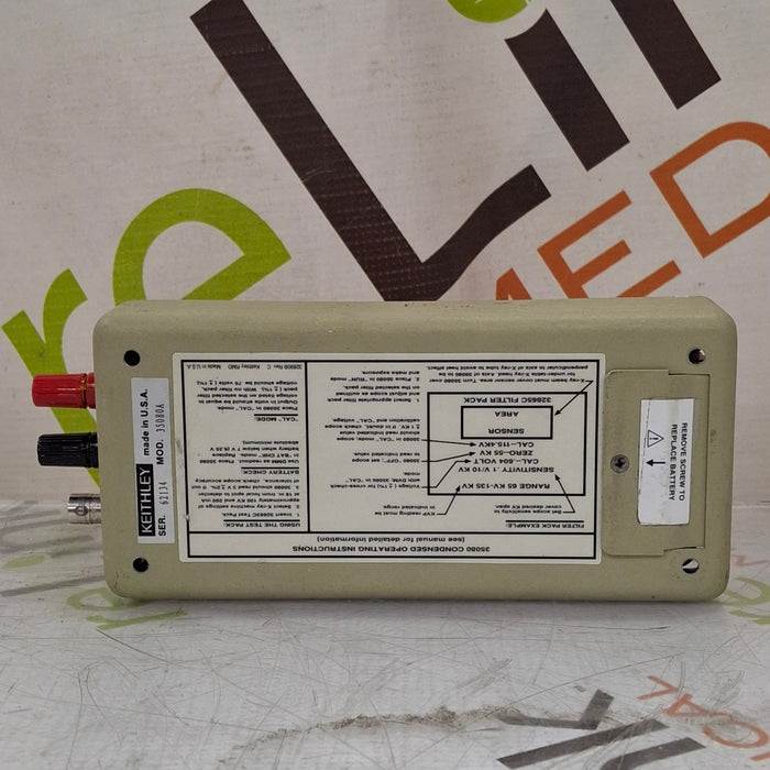 Keithley Instruments Keithley Instruments 35050A 35080A X-Ray Calibration Kit Test Equipment reLink Medical