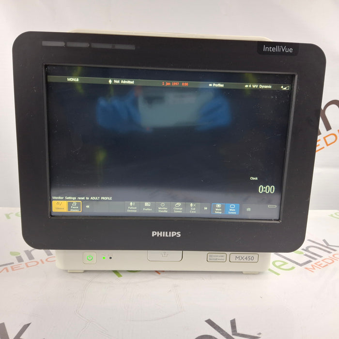 Philips Philips MX450 Portable/Bedside Patient Monitor Patient Monitors reLink Medical