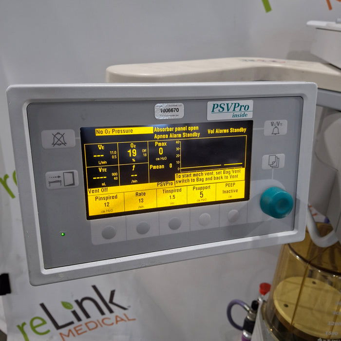 GE Healthcare Aestiva 3000 Anesthesia Machine