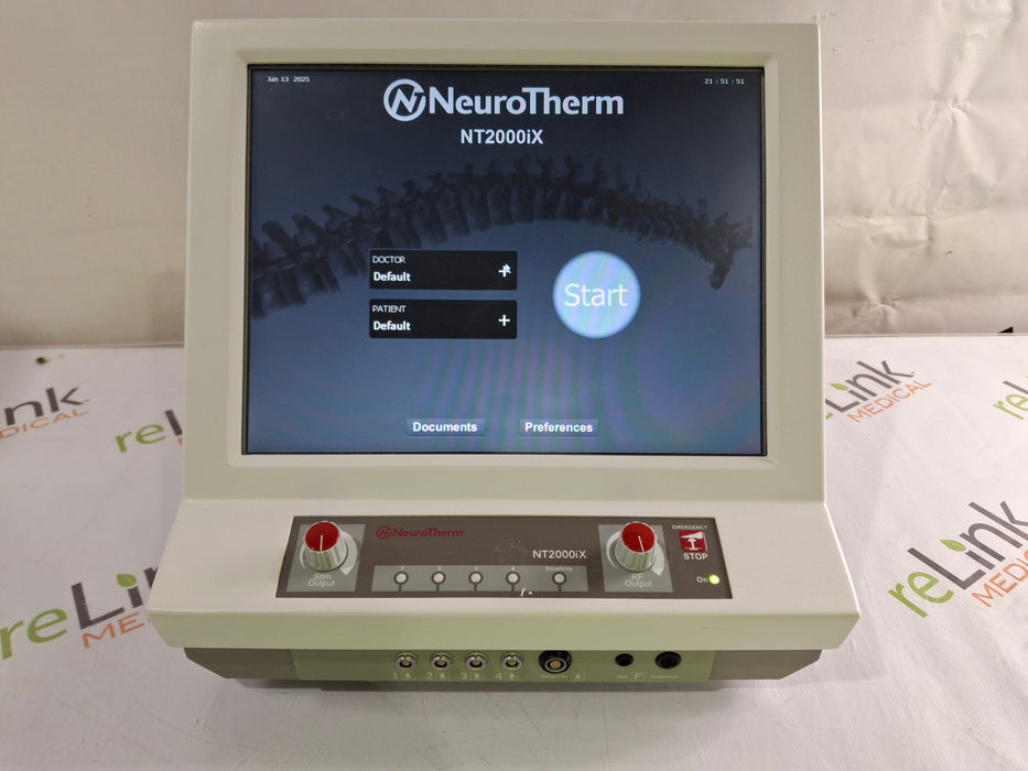 NeuroTherm NeuroTherm NT2000iX Radiofrequency Generator Electrosurgical Units reLink Medical