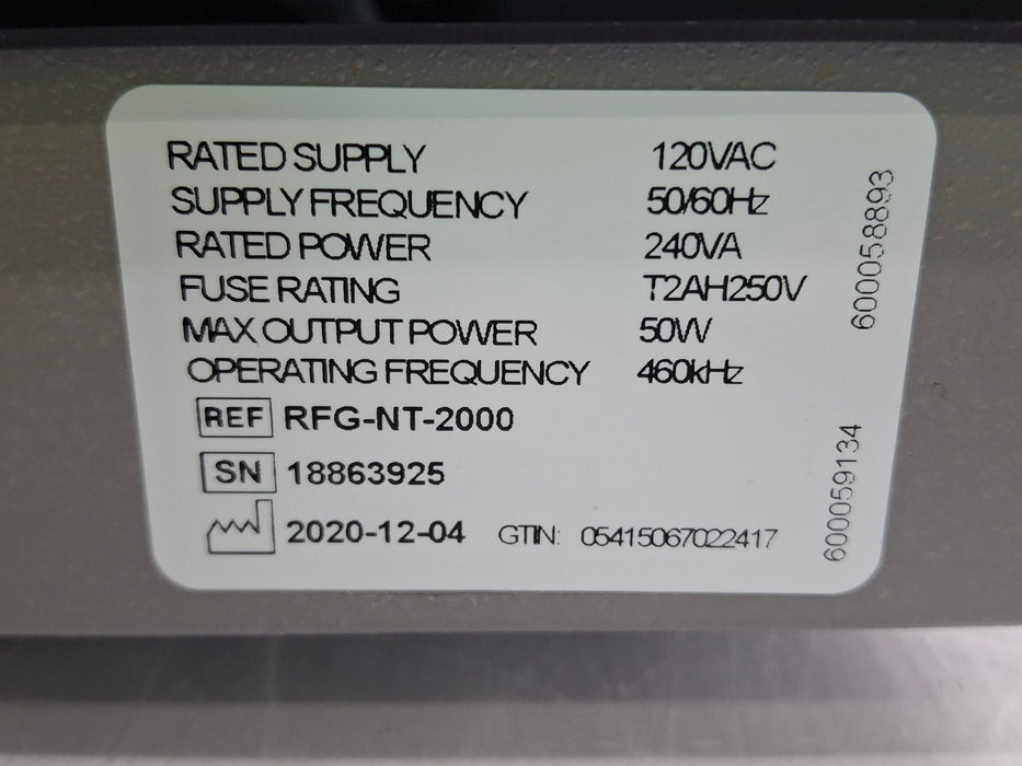 NeuroTherm NeuroTherm NT2000iX Radiofrequency Generator Electrosurgical Units reLink Medical