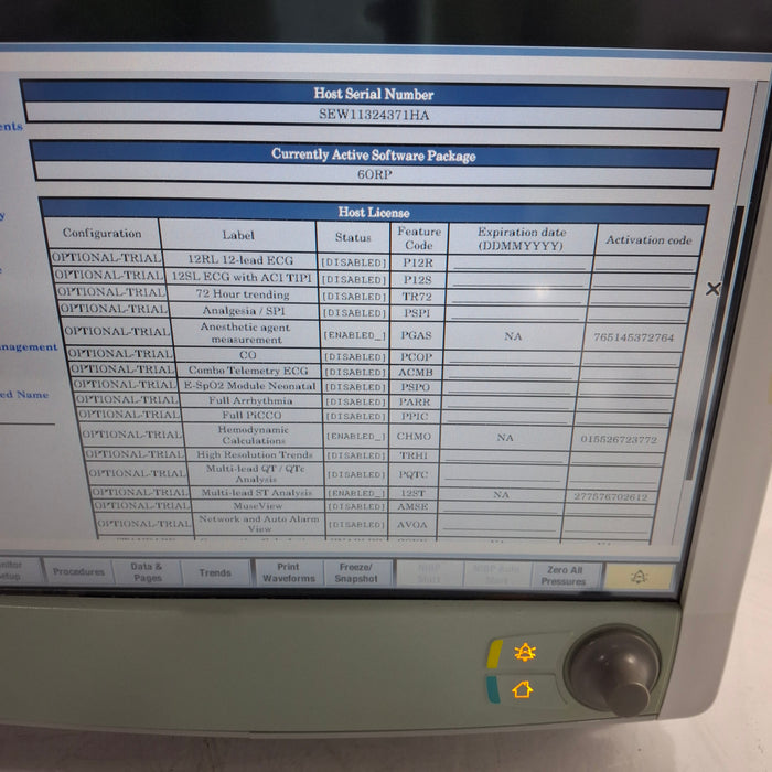 GE Healthcare Carescape B650 Patient Monitor