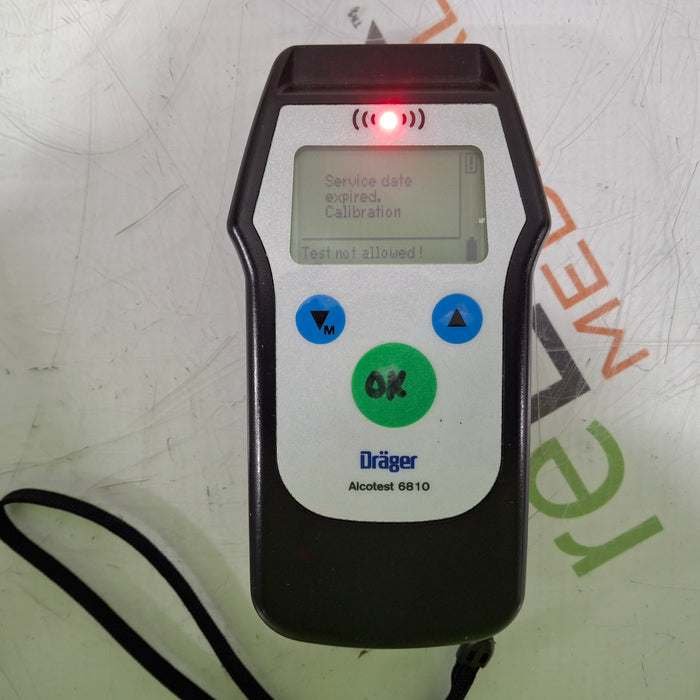 Draeger Medical Alcotest 6810 Breathalyzer Breath Alcohol Test Kit