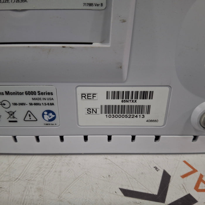 Welch Allyn Connex 6500 - Nellcor SpO2, SureTemp Vital Signs Monitor