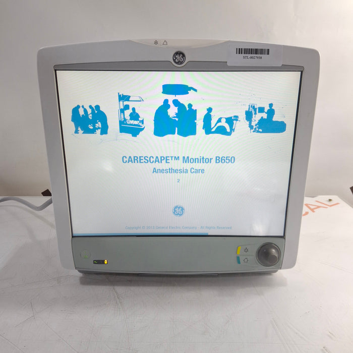 GE Healthcare Carescape B650 Patient Monitor