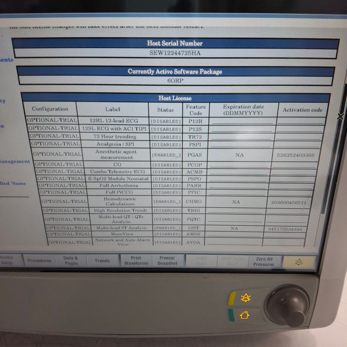 GE Healthcare Carescape B650 Patient Monitor