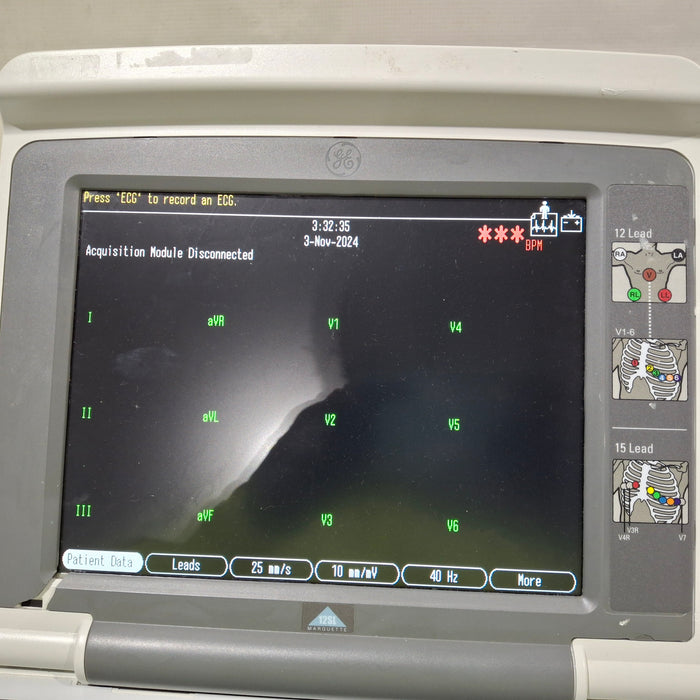 GE Healthcare MAC 5500 HD ECG without CAM Module