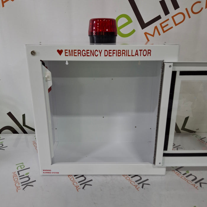 AED USA AED USA AED Wall Cabinet w/ Alarm & Strobe Light Defibrillators reLink Medical