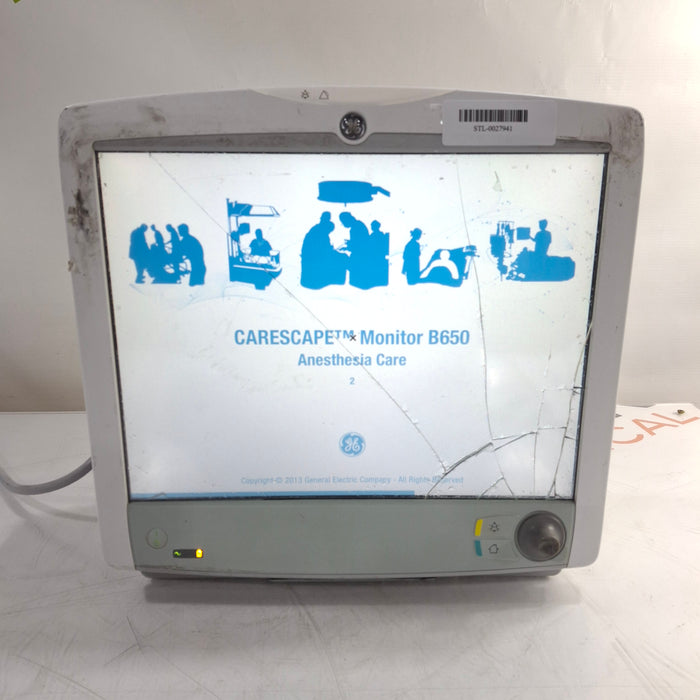 GE Healthcare GE Healthcare Carescape B650 Patient Monitor Patient Monitors reLink Medical