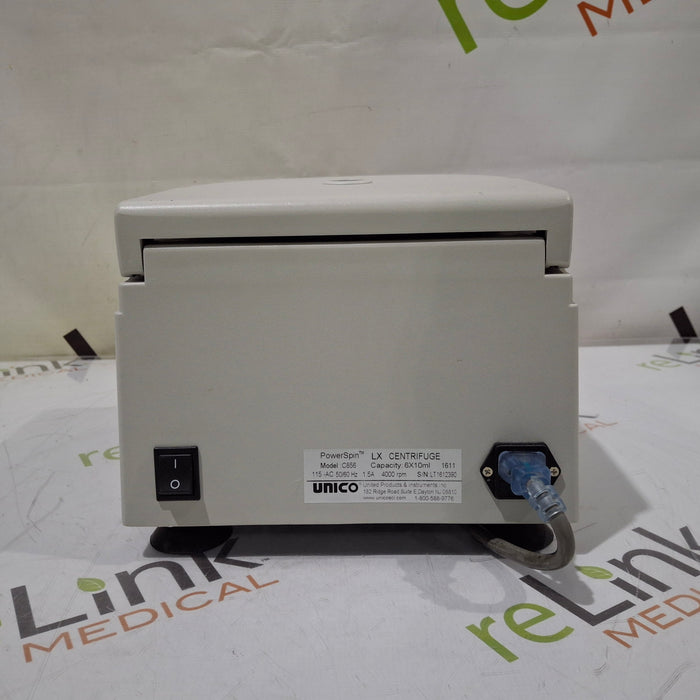 Unico C856 PowerSpin LX Centrifuge