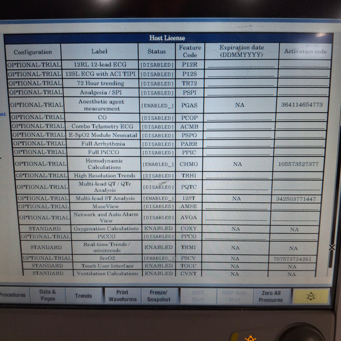 GE Healthcare Carescape B650 Patient Monitor