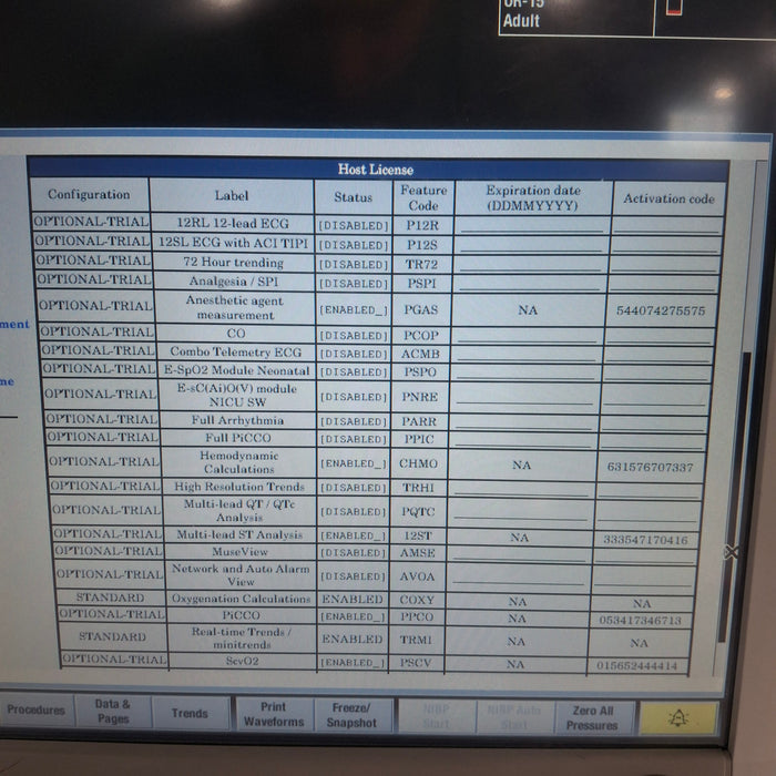 GE Healthcare Carescape B650 Patient Monitor