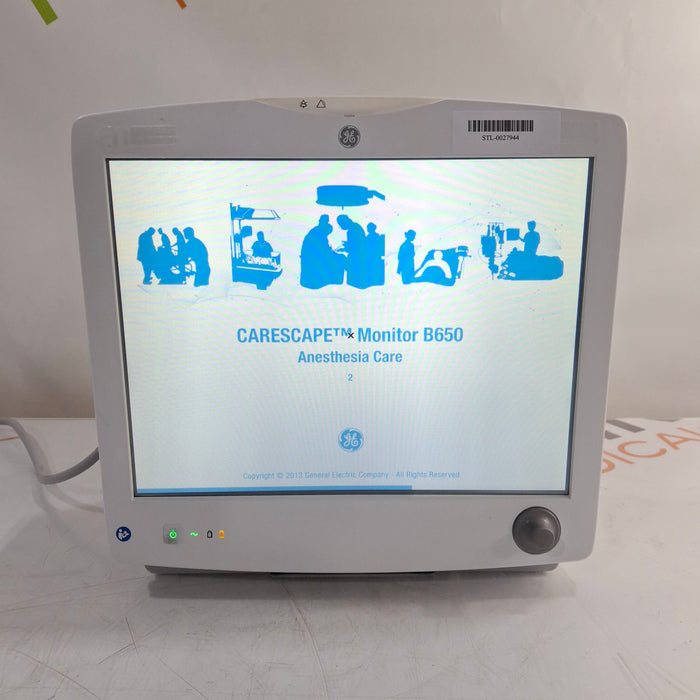 GE Healthcare Carescape B650 Patient Monitor