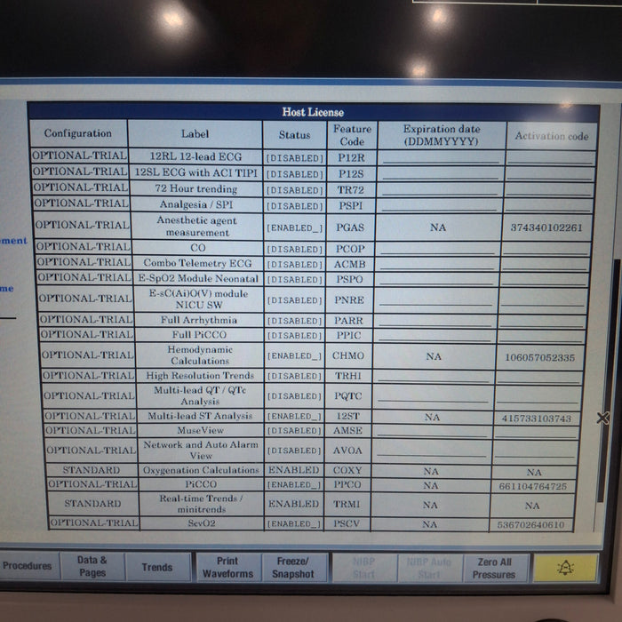 GE Healthcare Carescape B650 Patient Monitor