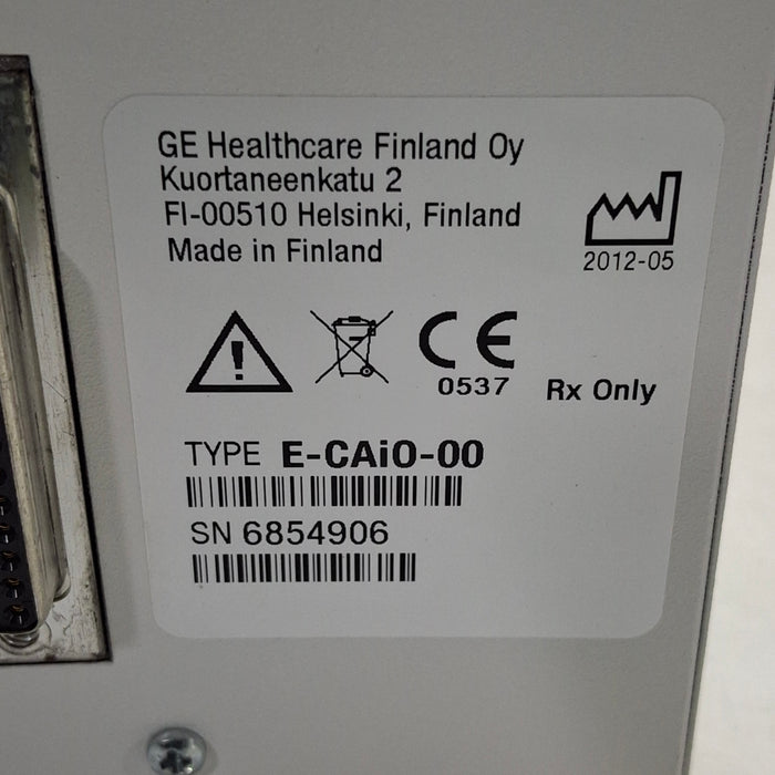 GE Healthcare GE Healthcare E-CAiO-00 Gas Exhaust Module Patient Monitors reLink Medical