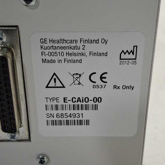 GE Healthcare GE Healthcare E-CAiO-00 Gas Exhaust Module Patient Monitors reLink Medical
