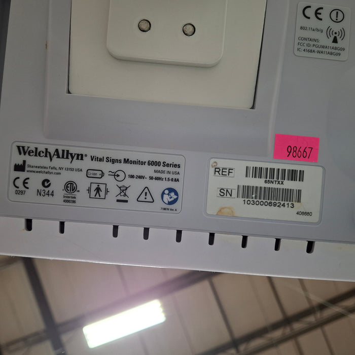 Welch Allyn Welch Allyn Connex 6500 - Nellcor SpO2, SureTemp Vital Signs Monitor Patient Monitors reLink Medical
